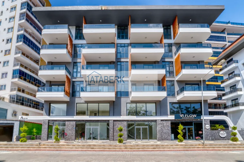 Duplex 2+1 w Mahmutlar - umeblowany i z widokiem na morze  3 