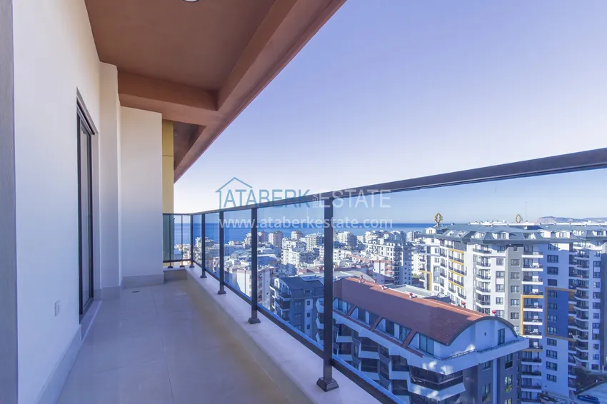 Kupuj  Elitarny dwupiętrowy penthouse 4+1 z widokiem na morze i fortecę - centrum Mahmutlar 40 