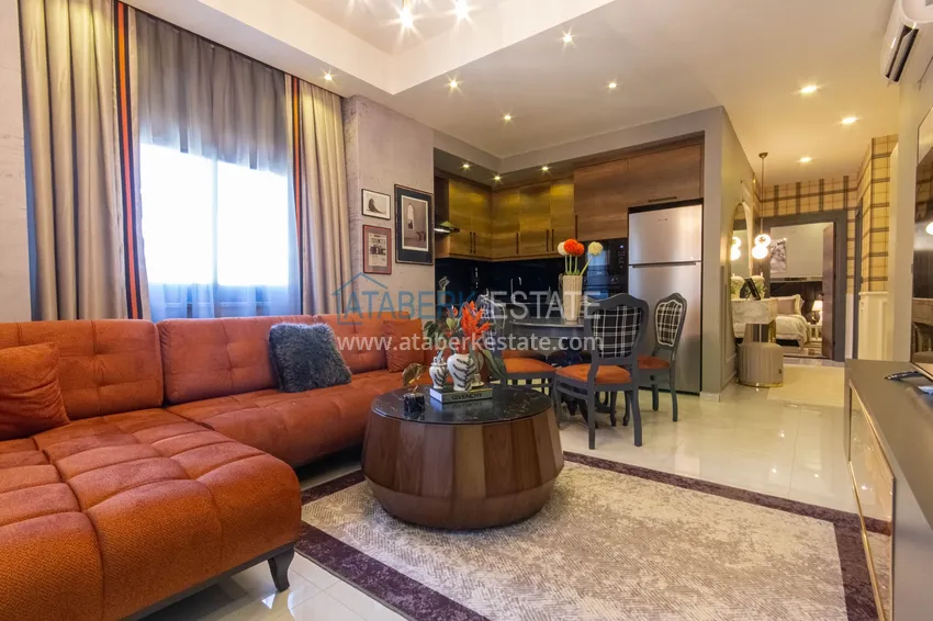 Kupuj  Apartament 2+1 z designerskimi meblami w kompleksie wypoczynkowym Mahmutlar, 550 m od morza 4 