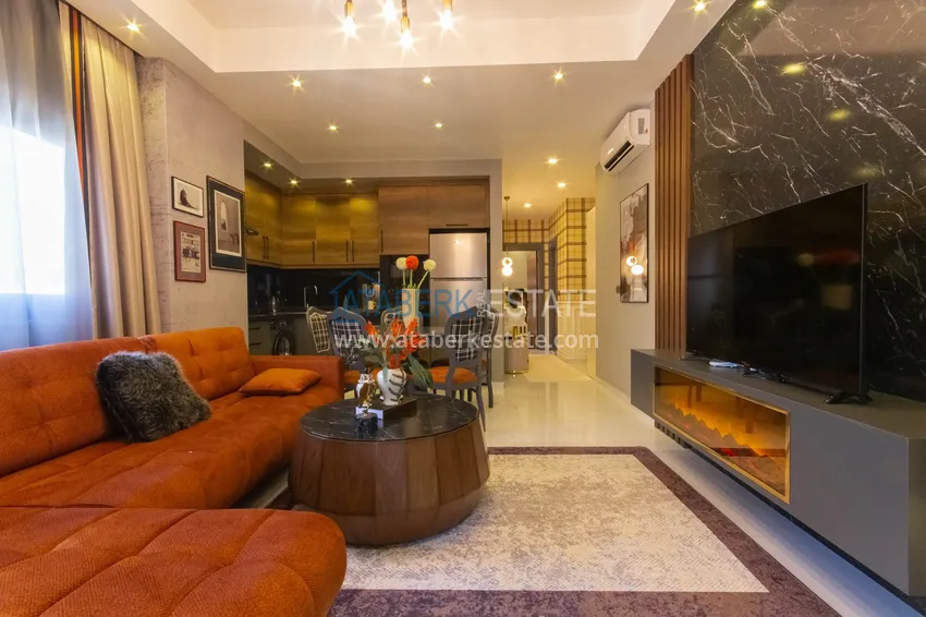 Kupuj  Apartament 2+1 z designerskimi meblami w kompleksie wypoczynkowym Mahmutlar, 550 m od morza 6 