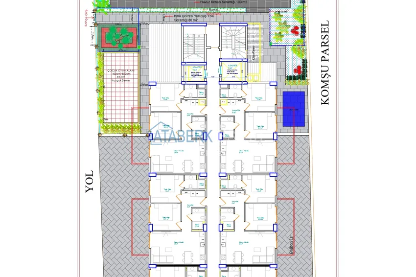 Kupuj taniej Nowy projekt od dewelopera w centrum Alanyi, dzielnica Kleopatra - 175 metrów 1 