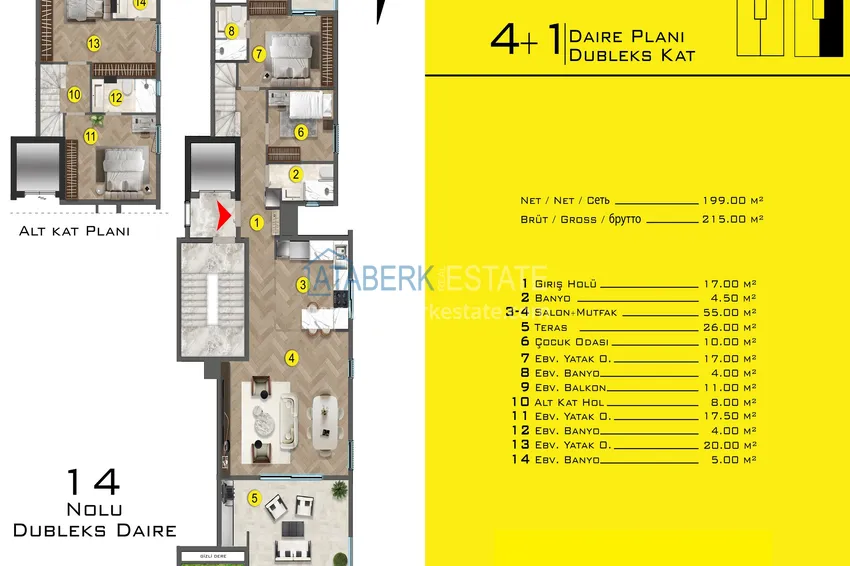 Kupuj taniej Nowy projekt od dewelopera w centrum Antalyi  3 
