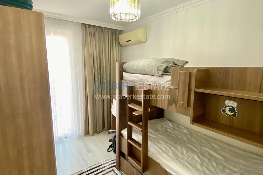 Kupuj  Apartament 2+1 z widokiem na morze w centrum Mahmutlar — meble, oddzielna kuchnia i przeszklony balkon 12 