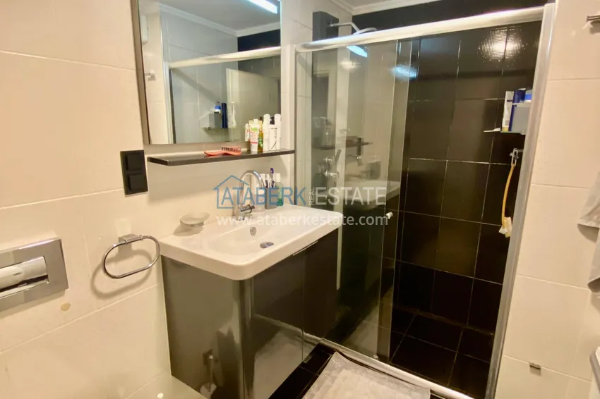 Kupuj  Apartament 2+1 z widokiem na morze w centrum Mahmutlar — meble, oddzielna kuchnia i przeszklony balkon 16 