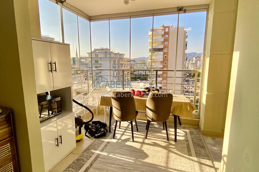 Kupuj  Apartament 2+1 z widokiem na morze w centrum Mahmutlar — meble, oddzielna kuchnia i przeszklony balkon 18 