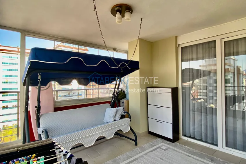 Kupuj  Apartament 2+1 z widokiem na morze w centrum Mahmutlar — meble, oddzielna kuchnia i przeszklony balkon 20 