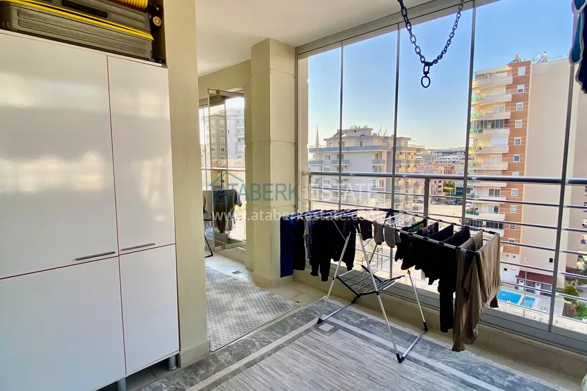 Kupuj  Apartament 2+1 z widokiem na morze w centrum Mahmutlar — meble, oddzielna kuchnia i przeszklony balkon 21 