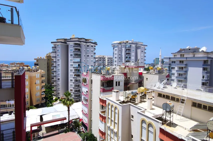 Kupuj  Apartament 2+1 z widokiem na morze w centrum Mahmutlar — meble, oddzielna kuchnia i przeszklony balkon 24 