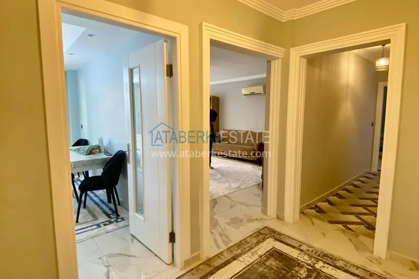 Kupuj  Apartament 2+1 z widokiem na morze w centrum Mahmutlar — meble, oddzielna kuchnia i przeszklony balkon 3 