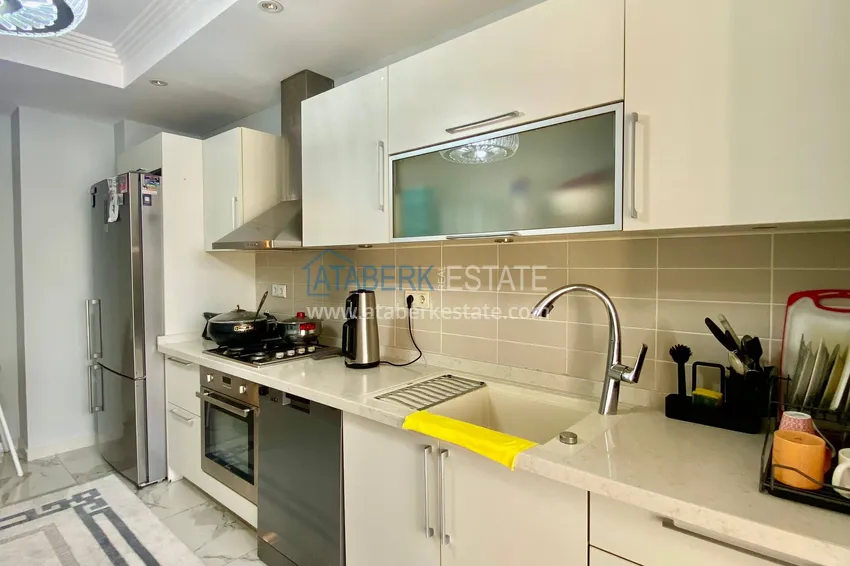 Kupuj  Apartament 2+1 z widokiem na morze w centrum Mahmutlar — meble, oddzielna kuchnia i przeszklony balkon 5 