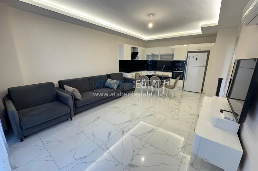 Kupuj  Apartament 1+1 75 m2 umeblowany w dzielnicy Alanya Kestel - kompleks premium nad morzem  7 