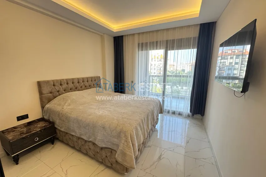 Kupuj  Apartament 1+1 75 m2 umeblowany w dzielnicy Alanya Kestel - kompleks premium nad morzem  8 