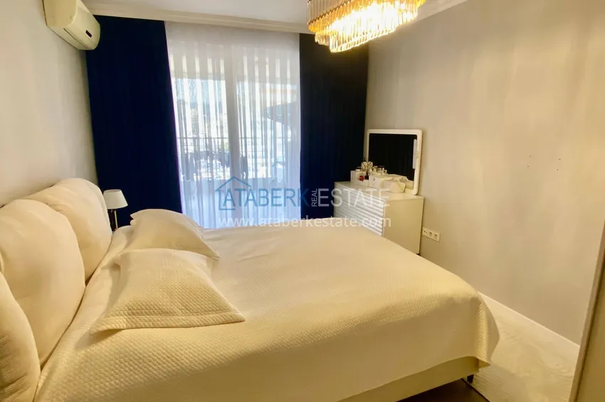 Kupuj  Apartament 2+1 z widokiem na morze w centrum Mahmutlar — meble, oddzielna kuchnia i przeszklony balkon 9 