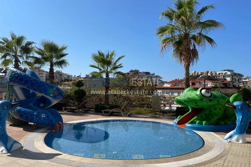 Apartament 1+1 z widokiem na morze i meblami w Cikcilli, Alanya — oferta od właściciela  5 