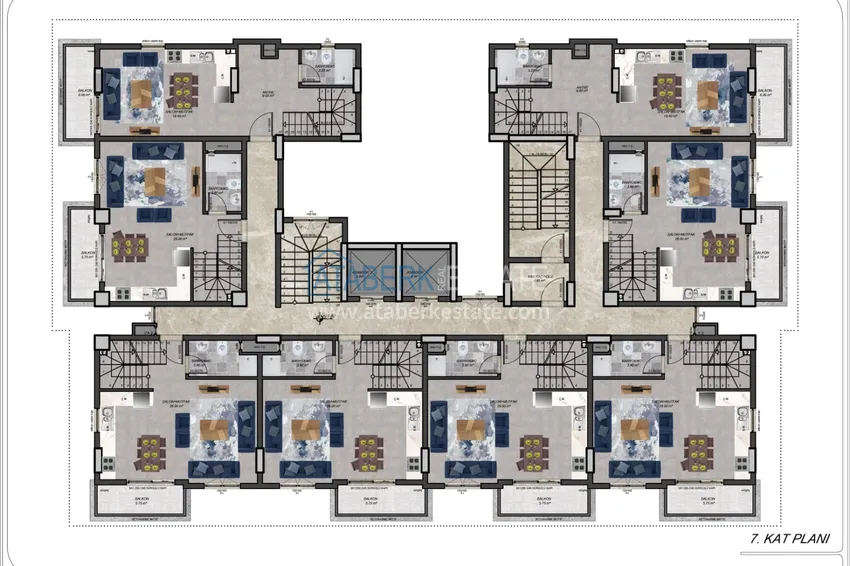 Kupuj taniej Apartamenty od dewelopera w Alanyi - nowy kompleks mieszkalny w Payallar 3 