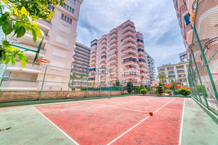 Apartament 2+1 z meblami i widokiem na morze - Mahmutlar Center  10 