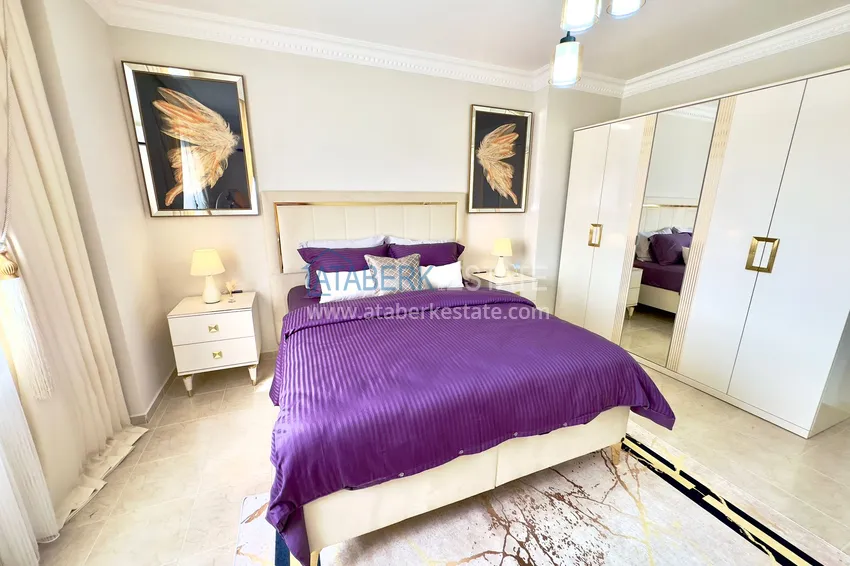 Kupuj  Apartament 2+1 z widokiem na morze i oddzielną kuchnią - 200 metrów od morza, dzielnica Mahmutlar 11 