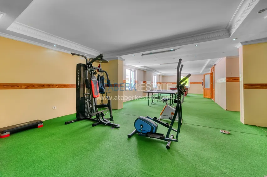 Apartament 2+1 z meblami i widokiem na morze - Mahmutlar Center  13 