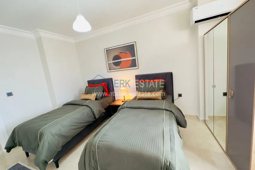 Kupuj  Apartament 2+1 z widokiem na morze i oddzielną kuchnią - 200 metrów od morza, dzielnica Mahmutlar 14 