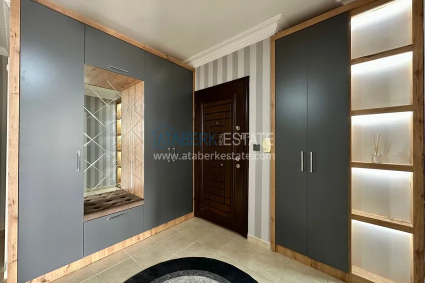 Kupuj  Apartament 2+1 z widokiem na morze i oddzielną kuchnią - 200 metrów od morza, dzielnica Mahmutlar 2 