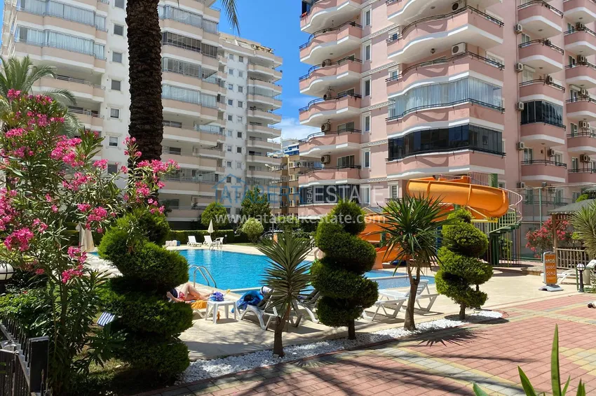 Apartament 2+1 z meblami i widokiem na morze - Mahmutlar Center  6 