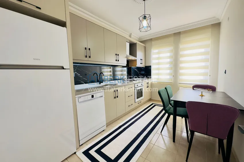 Kupuj  Apartament 2+1 z widokiem na morze i oddzielną kuchnią - 200 metrów od morza, dzielnica Mahmutlar 8 