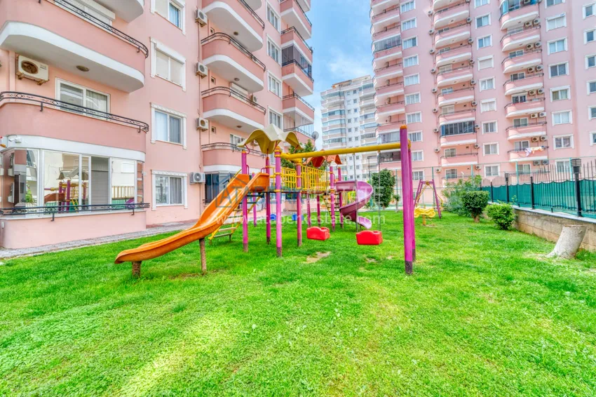 Apartament 2+1 z meblami i widokiem na morze - Mahmutlar Center  8 
