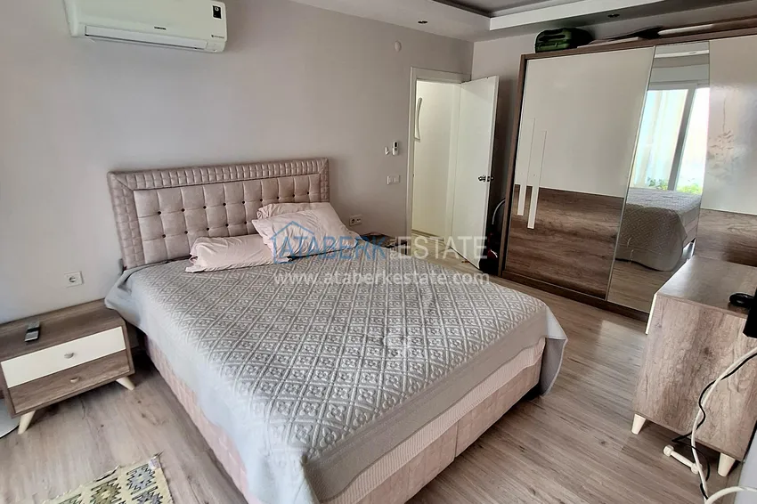 Kupuj  Apartament 2+1 w Mahmutlar — z luksusowymi meblami, przeszklonymi balkonami i widokiem na morze  10 