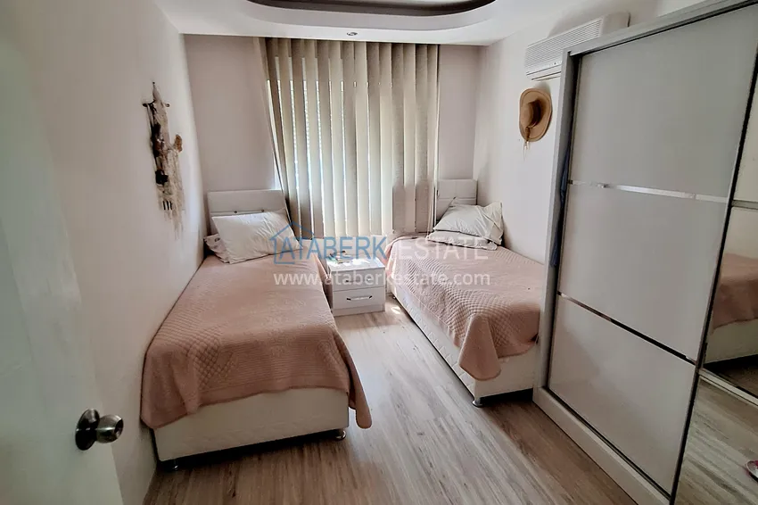 Kupuj  Apartament 2+1 w Mahmutlar — z luksusowymi meblami, przeszklonymi balkonami i widokiem na morze  16 