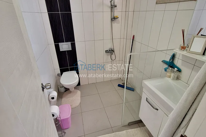 Kupuj  Apartament 2+1 w Mahmutlar — z luksusowymi meblami, przeszklonymi balkonami i widokiem na morze  19 