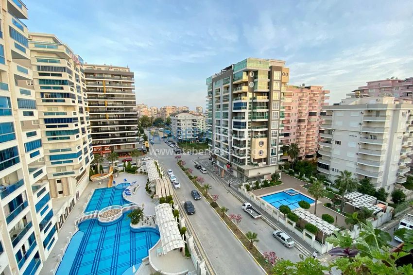 Kupuj  Apartament 2+1 w Mahmutlar — z luksusowymi meblami, przeszklonymi balkonami i widokiem na morze  8 