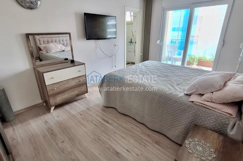 Kupuj  Apartament 2+1 w Mahmutlar — z luksusowymi meblami, przeszklonymi balkonami i widokiem na morze  9 