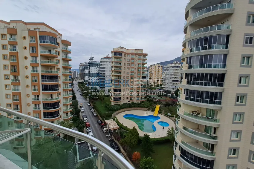 Kupuj  Trzypokojowe mieszkanie w Alanya, dzielnica Mahmutlar - umeblowane i z częściowym widokiem na morze   28 