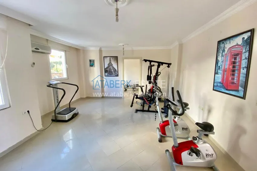 Mieszkanie 1+1 w Tosmur, Alanya — 75 m2 umeblowane, odpowiednie na zezwolenie na pobyt 10