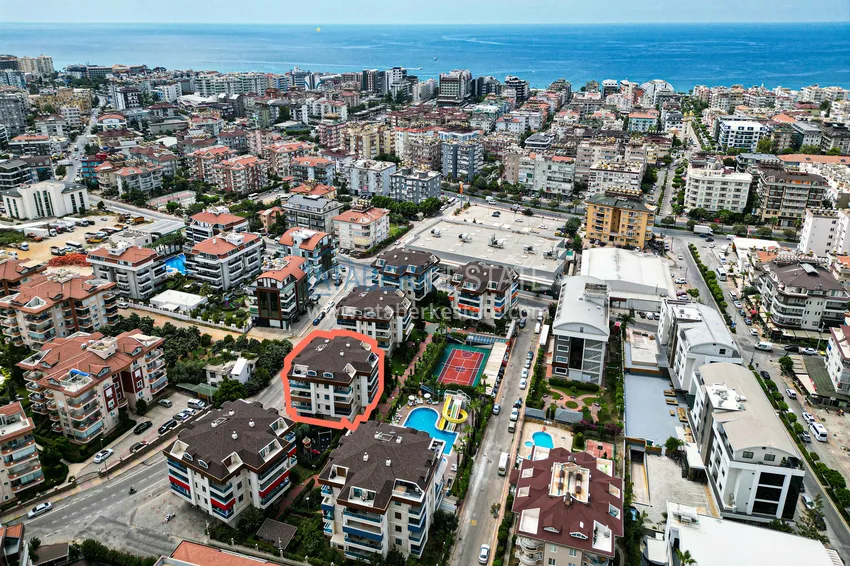 Przestronny apartament 3+1 umeblowany w Oba, Alanya  4 