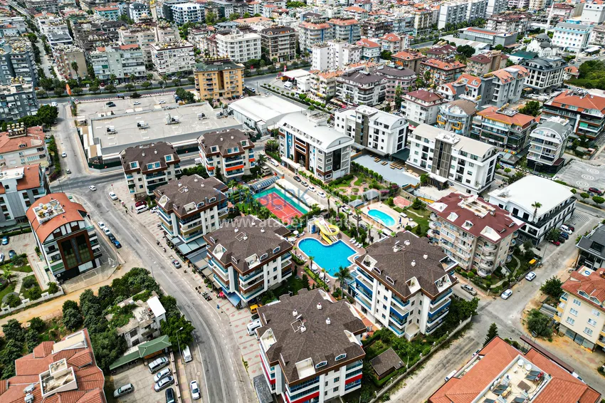 Przestronny apartament 3+1 umeblowany w Oba, Alanya  5 