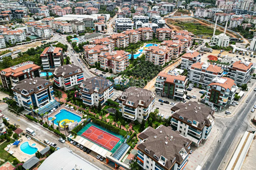 Przestronny apartament 3+1 umeblowany w Oba, Alanya  6 