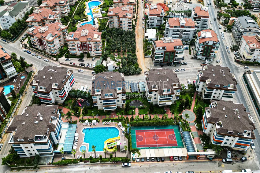 Przestronny apartament 3+1 umeblowany w Oba, Alanya  7 
