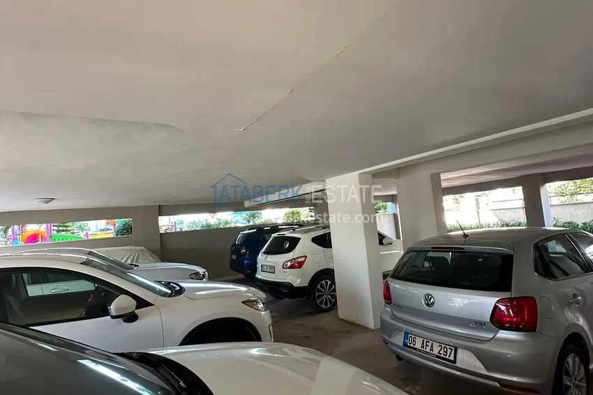 Apartament 1+1 z meblami i widokiem na morze - dzielnica Kestel, pierwsze wybrzeże  12 