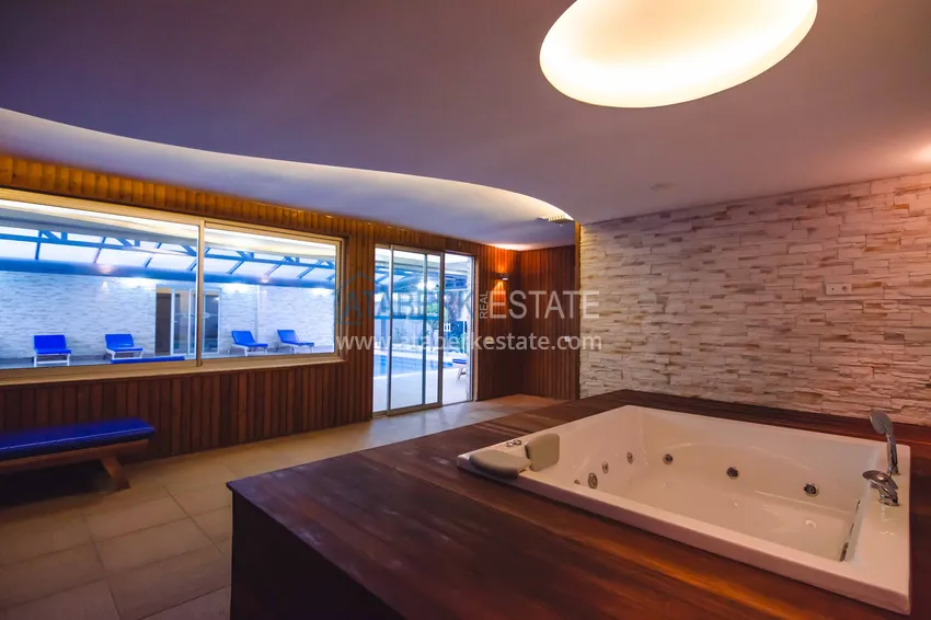 Apartament 1+1 z meblami i widokiem na morze - dzielnica Kestel, pierwsze wybrzeże  16 
