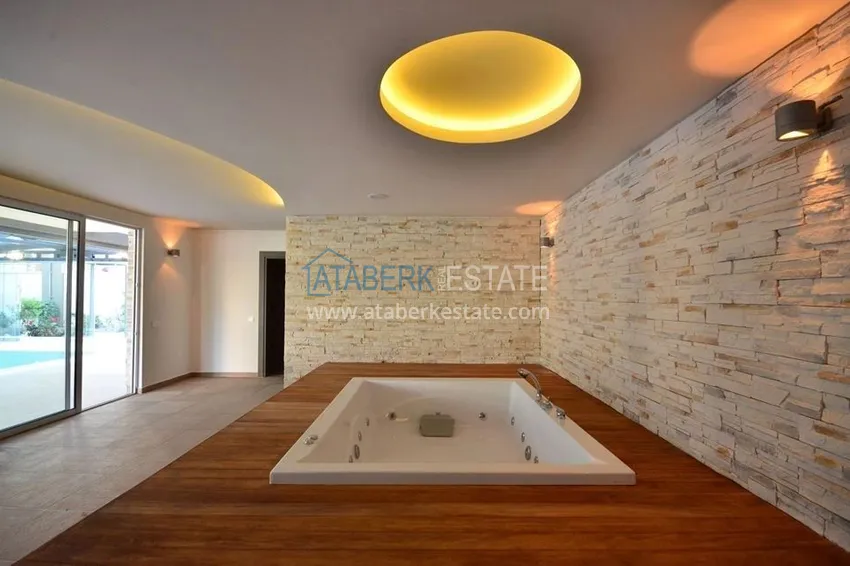 Apartament 1+1 z meblami i widokiem na morze - dzielnica Kestel, pierwsze wybrzeże  17 