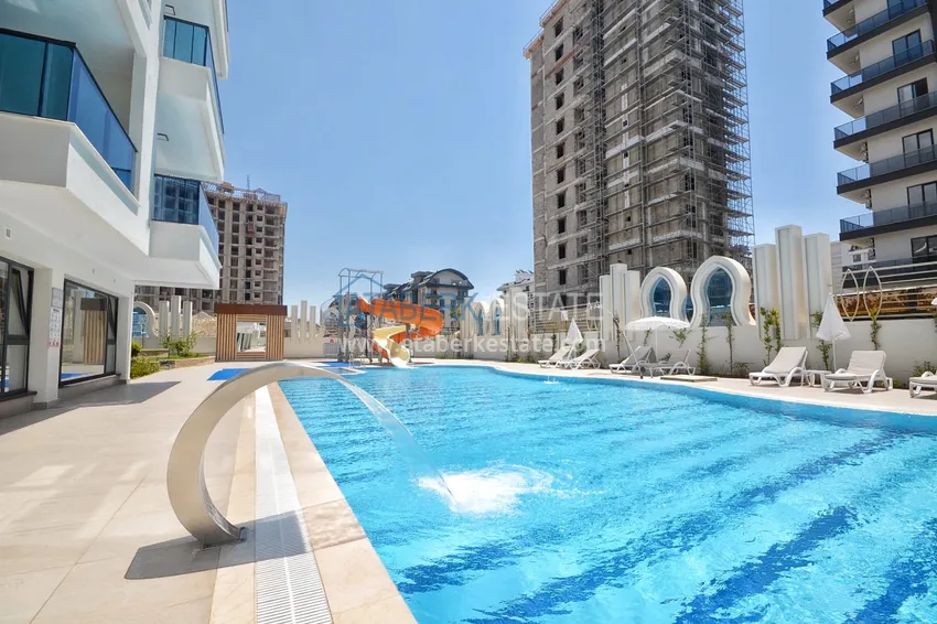 Apartament z jedną sypialnią w Mahmutlar, Sobotnia Dzielnica Targowa 2 