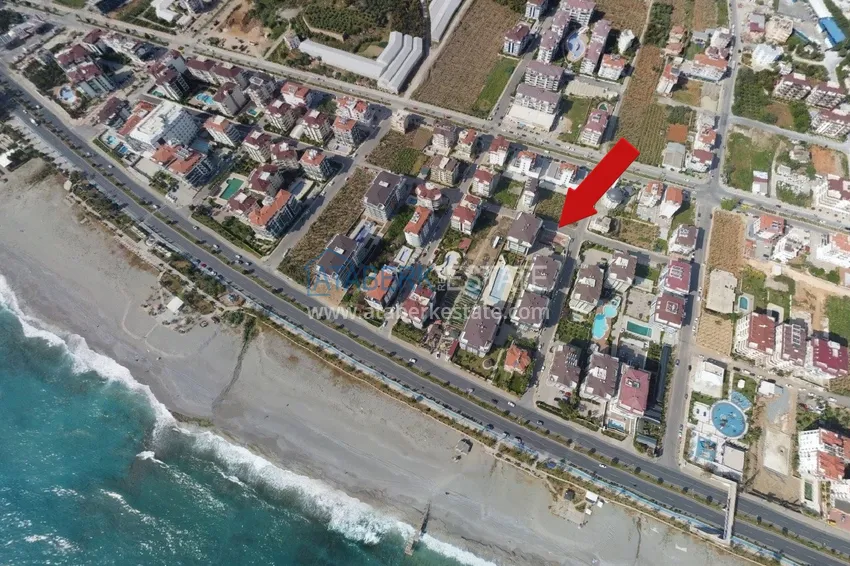 Apartament 1+1 z meblami i widokiem na morze - dzielnica Kestel, pierwsze wybrzeże  2 