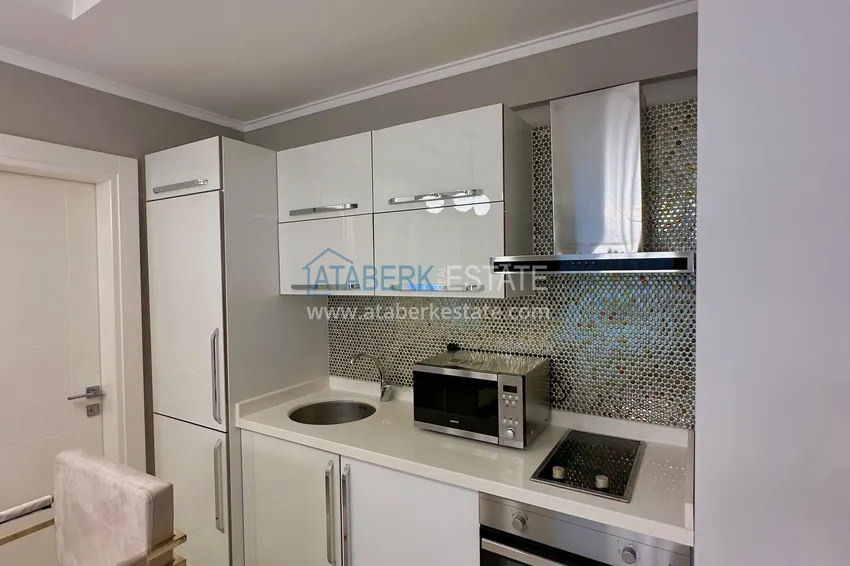 Kupuj  Apartament 1+1 z meblami i widokiem na morze - dzielnica Kestel, pierwsze wybrzeże  5 
