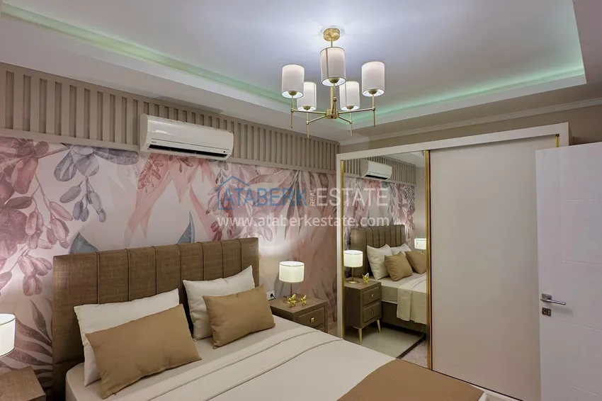 Kupuj  Apartament 1+1 z meblami i widokiem na morze - dzielnica Kestel, pierwsze wybrzeże  8 