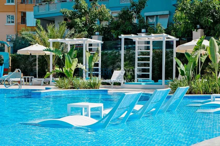 Apartament 1+1 w centrum Alanyi, 600 m od plaży Keykubat - nadaje się do wynajmu krótkoterminowego 5 