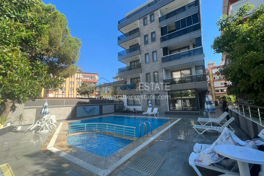 Apartament 1+1 w centrum Alanyi, plaża Keykubat - płynna nieruchomość pod klucz  10 
