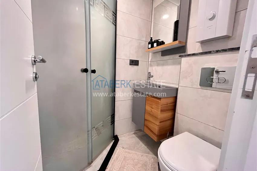 Kupuj  Apartament 1+1 w centrum Alanyi, plaża Keykubat - płynna nieruchomość pod klucz  11 