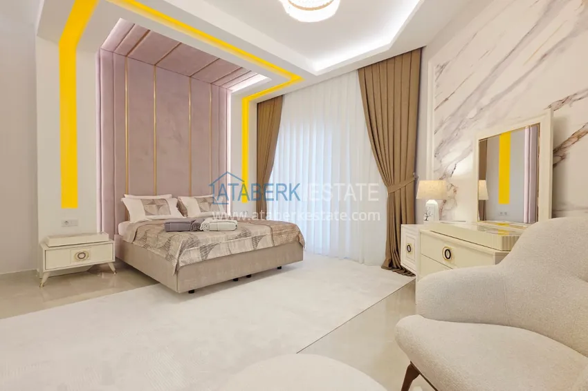 Kupuj  3+1 ultra-luksusowy apartament w centrum Mahmutlar - umeblowane, raty do 3 miesięcy 15 