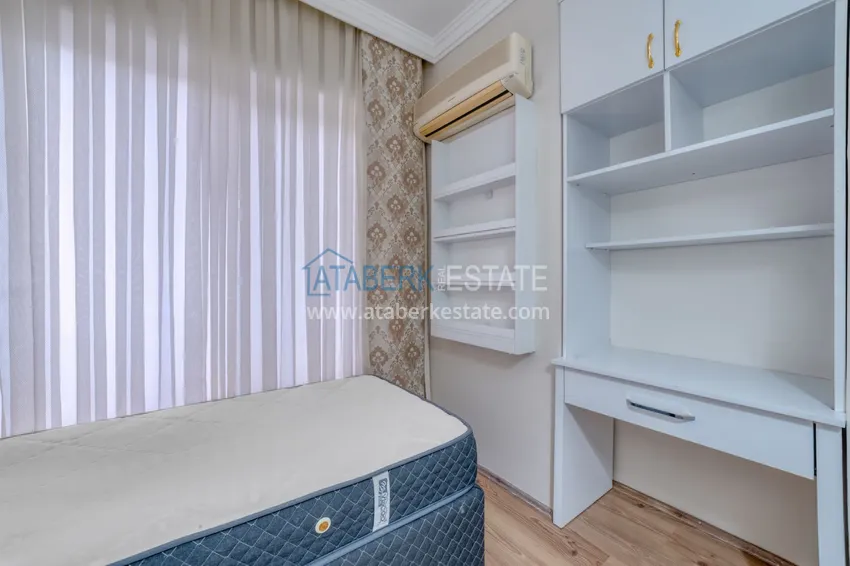 Kupuj  3+1 jednopoziomowe mieszkanie w Oba, Alanya - nieruchomość na zezwolenie na pobyt i obywatelstwo  17 